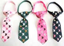 Adjustable Colorful Pet Formal Bow Tie (4 pcs set)