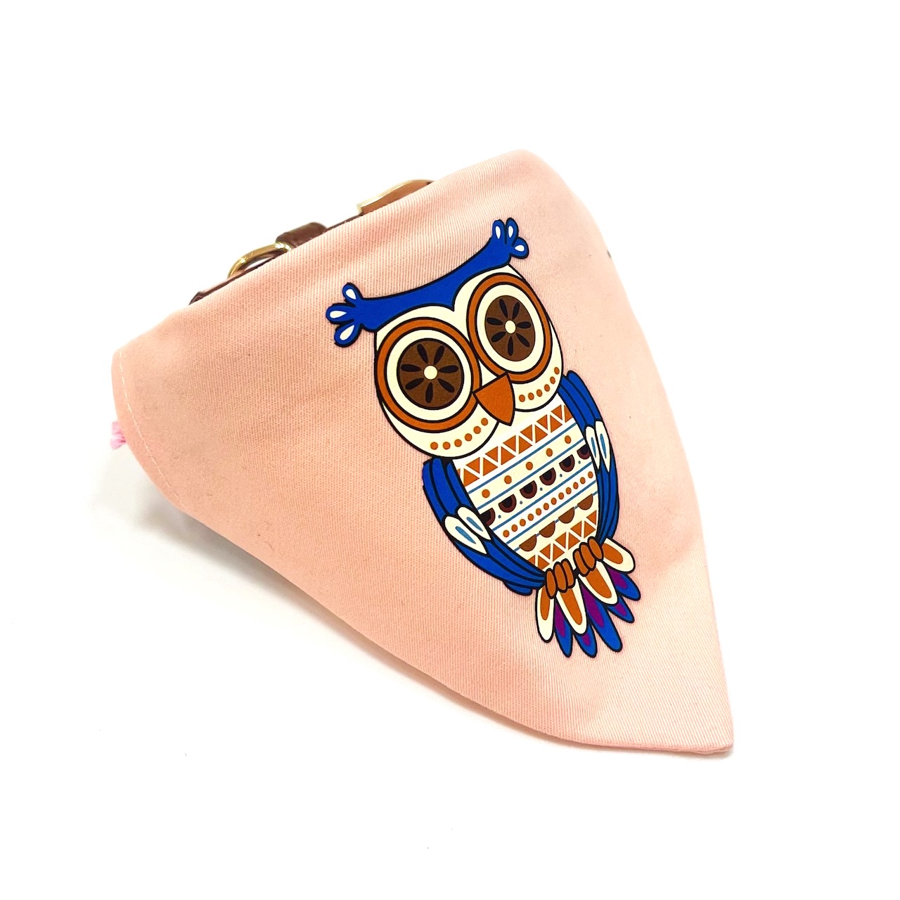 Owl Collar With Leather Color 