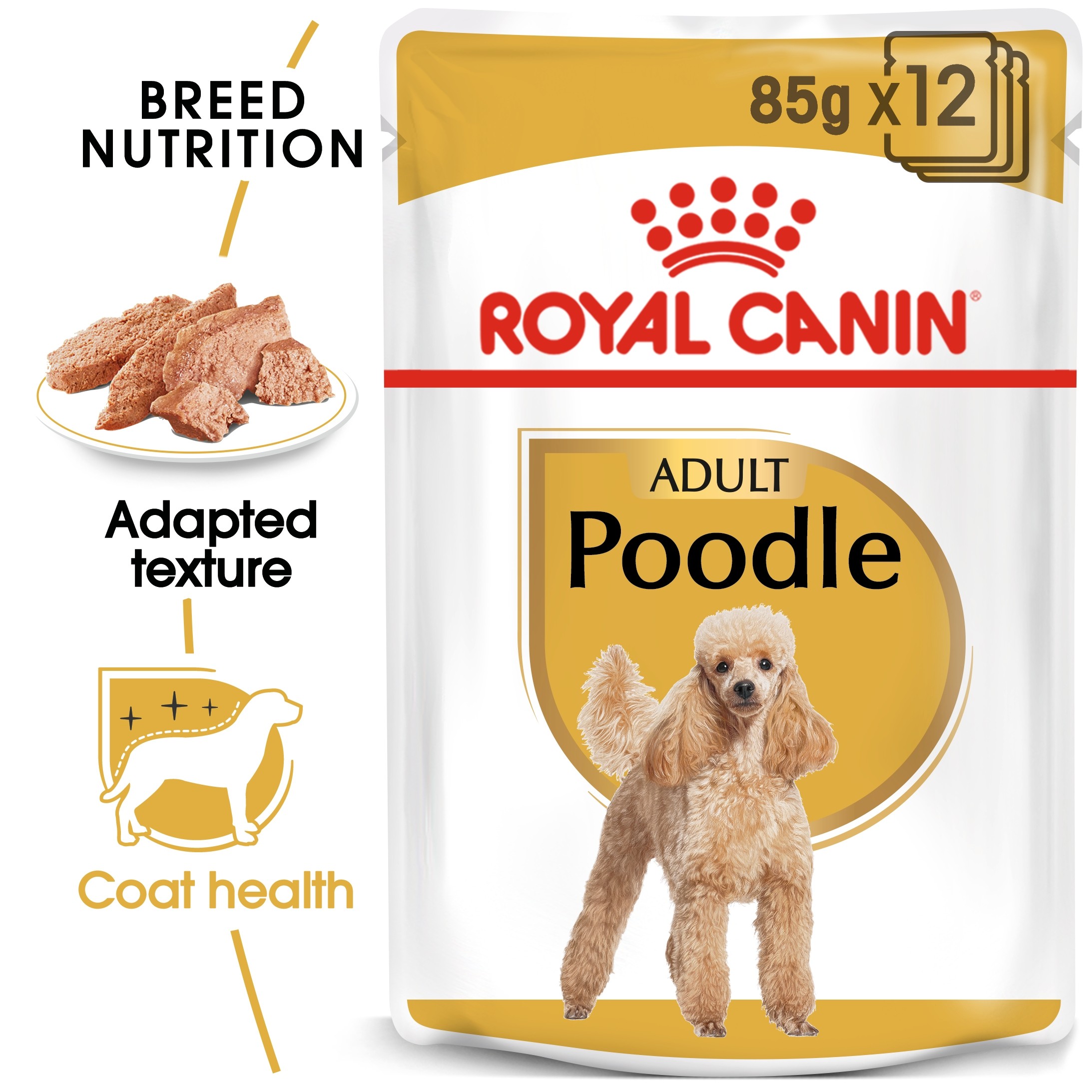 Royal Canin Breed Health Nutrition Poodle Adult (WET FOOD - Pouches)
