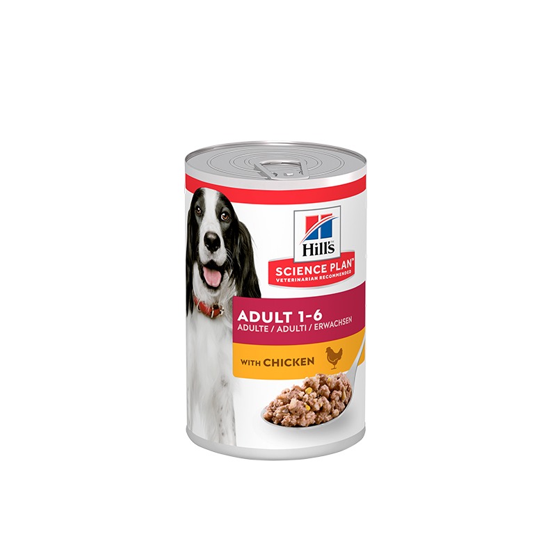 Hill's Science Plan Adult Dog Food With Chicken 370g